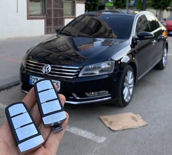 Wolskvagen Passat B7 Kayıp Yedek Anahtar uygulaması
